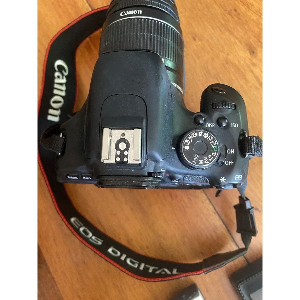 Canon EOS Rebel T3I 18 MP Digital SLR Camera with two Lenses, Charger And Bag